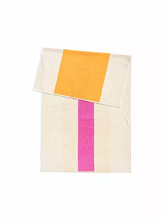 SUITE702 | Strandtuch 90x180cm MARTENS AND MARTENS Sunny Yellow/Pink | 